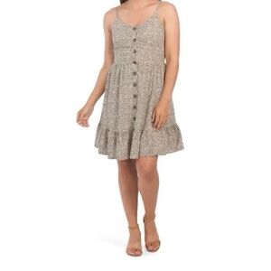 JAPNA - Cheetah Dress // PTP - 19 / L - 38.5